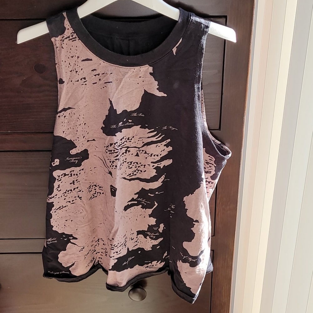 Game of Thrones Map Tank Top (medium)